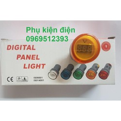 ĐÈN BÁO PHA PHI 22 HIỂN THỊ ĐIỆN ÁP - Volt Digital Indicator lamp