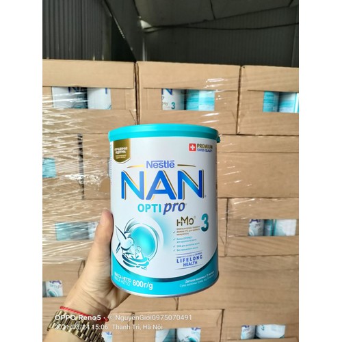Sữa Nan Nga HMO Số 3 Mẫu Mới