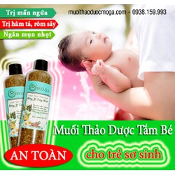 Muối Tắm Thảo Được Cho Bé - Hết Rôm Sảy Tăng Sức Đề Kháng