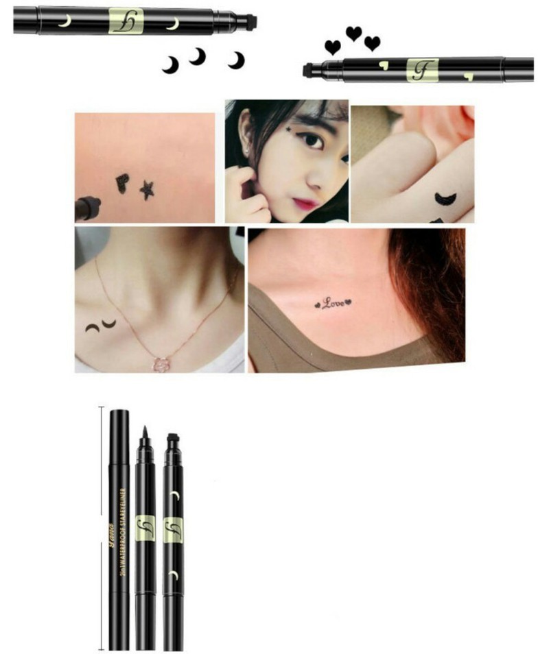 Bút kẻ mắt xăm hình ngôi sao