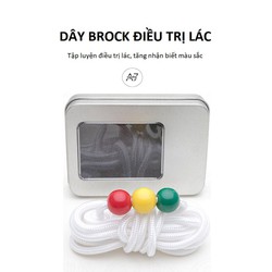 Dây Brock tập luyện mắt và điều chỉnh lác (Loại dây dày 18mm, siêu bền)