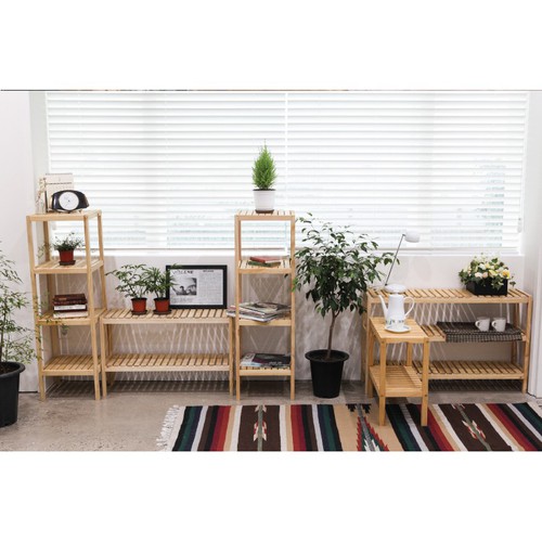 KỆ GỖ ĐẦU GIƯỜNG 2 TẦNG - [QTshop - NỘI THẤT NHẬT HÀN]