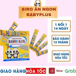 Siro BABYPLUS Giúp Trẻ Ăn Ngon, Tiêu Hóa Tốt