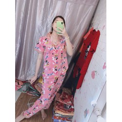 Bộ pijama cộc quần dài