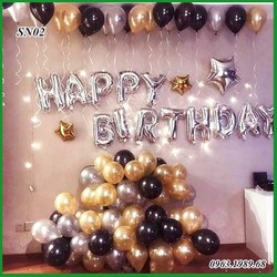 Set trang trí sinh nhật như hình