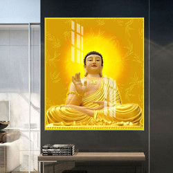 Tranh Canvas Treo Tường Hiện Đại _ Tranh Phật Giáo _ CG04