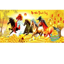 Tranh Ngựa Mã Đáo Thành Công