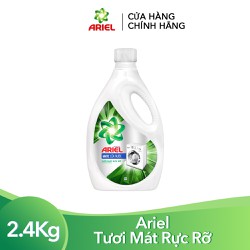 Nước giặt Ariel Tươi Mát chai 2.4kg