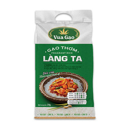 Gạo thơm Vua Gạo Làng Ta 5kg