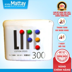 >> BÁO GIÁ MÁY TĂM NƯỚC CÓ TÁC DỤNG GÌ | Shopee Lazada Sendo Tiki mới nhất 76 Tăm bông an toàn LIFE có tác dụng kháng khuẩn dùng để vệ sinh tai, mũi, vật dụng khác