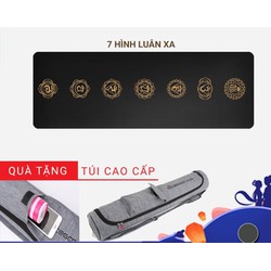 Thảm Yoga Cao Su Tự Nhiên Chakra \u0026 Mandala Chống Trượt