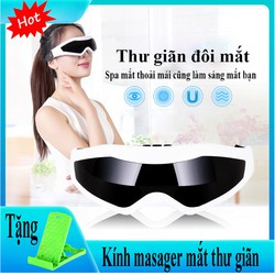 Kính Massager mắt ,nhỏ gọn , tiện lợi, cơ chế đa năng giúp bạn có những phút giây thư giãn thoải mái, hiệu quả - kèm quà tặng hấp dẫn Kính Massager mắt ,nhỏ gọn , tiện lợi, cơ chế đa năng giúp bạn có những phút giây thư giãn thoải mái, hiệu quả - kèm quà tặng hấp dẫn