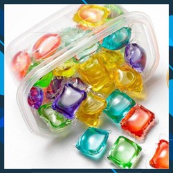 Hộp 30 viên giặt xả quần áo