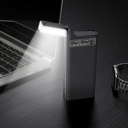 PIN SẠC DỰ PHÒNG ĐÈN LED CHIẾU SÁNG J62A 10000MAH