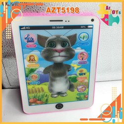 Ipad Mèo Tom Phát Nhạc Thông Minh Bằng Nhựa Cho Bé