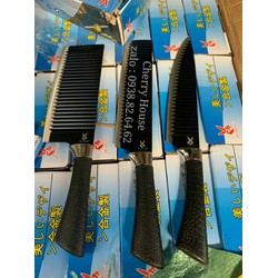 Bộ dao làm bếp 3 món thép đen cao cấp made in Japan