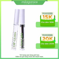 Bộ Mỹ Phẩm Milaganics Mascara Dầu Dừa & Dưỡng Môi Lip Gloss