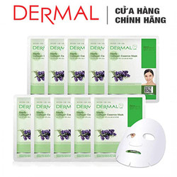 Mặt Nạ Dermal Tinh Chất Thảo Mộc Ngăn Ngừa Lão Hóa Da Herb Collagen Essence Mask 23g - 10 Miếng Mặt Nạ Dermal Tinh Chất Thảo Mộc Ngăn Ngừa Lão Hóa Da Herb Collagen Essence Mask 23g - 10 Miếng