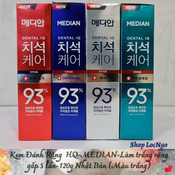 Kem Đánh Răng HQ-MEDIAN-làm sạch cao răng,chữa hôi miệng -Hàn Quốc by Shop LocNgo