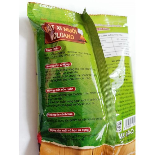 LỐC [10 TÚI x 100g] BỘT XÍ MUỘI (Ô MAI) LẮC Volcano [VN] TOMATO T&P Salted Apricot Taste Powder (ttp-hk)