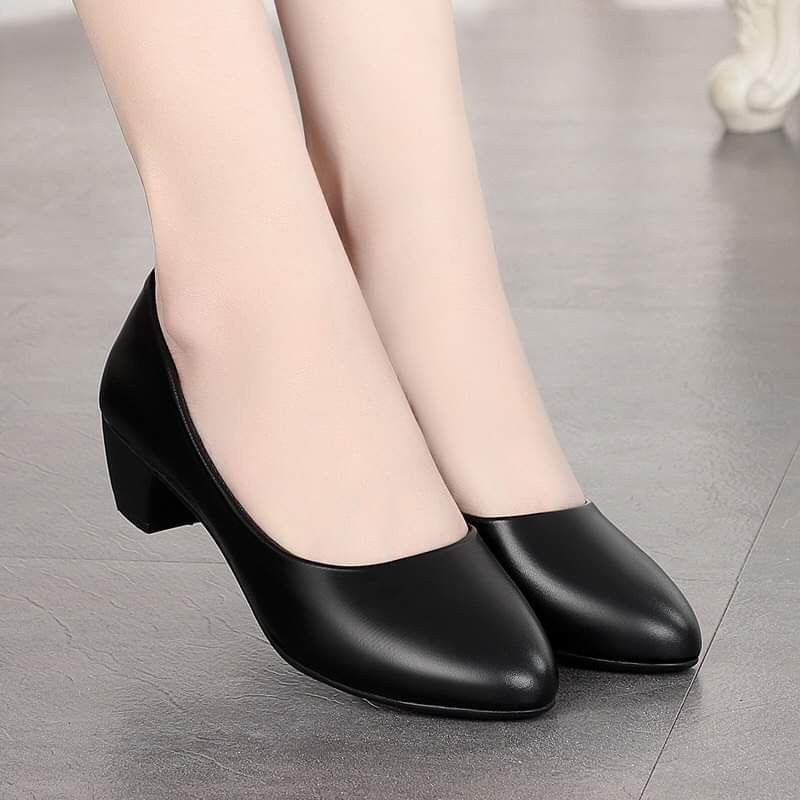 Gìay cao gót nữ 3cm dành cho phái đẹp - giày công sở 3cm 1