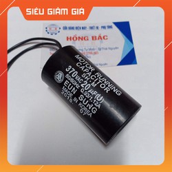 10 tụ điện 20MF 370VAC đen loại tốt dùng cho bơm nước và thiết bị điện khác