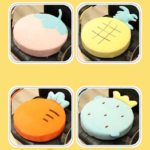 Đệm văn phòng hình trái cây - Đệm ghế Sofa cao cấp