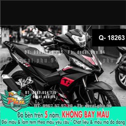 Tem rời Winner 150 sói xe đen B mã 2
