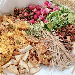 Thảo dược xông mặt