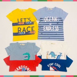 Áo Thun Bé Trai, Size 1-7, Hàng Made In Vn, Chất Cotton Xược Xuất Dư Đẹp, Nhiều Màu Sắc Cho Bé Lựa Chọn Áo Thun Bé Trai, Size 1-7, Hàng Made In Vn, Chất Cotton Xược Xuất Dư Đẹp, Nhiều Màu Sắc Cho Bé Lựa Chọn