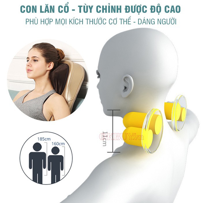 Ghế massage toàn thân Nikio NK-181
