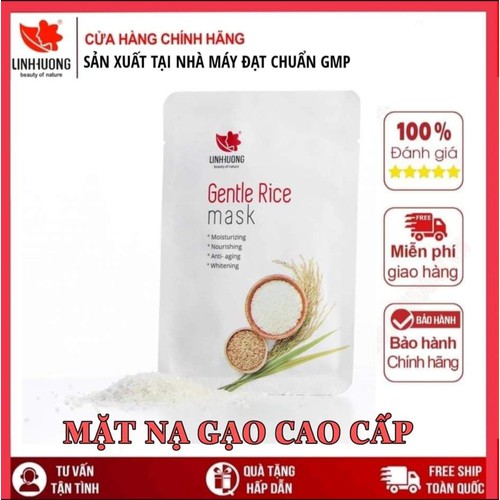 10 Mặt nạ gạo Linh Hương (CHÍNH HÃNG)