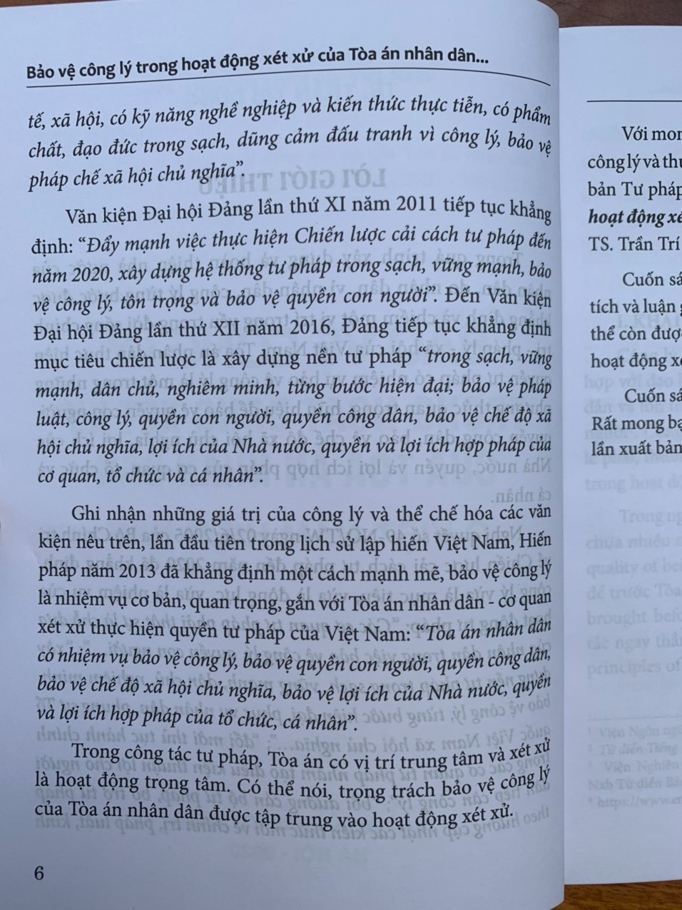 Hình ảnh Bảo vệ công lý trong hoạt động xét xử của Tóa án nhân dân ở Việt Nam hiện nay