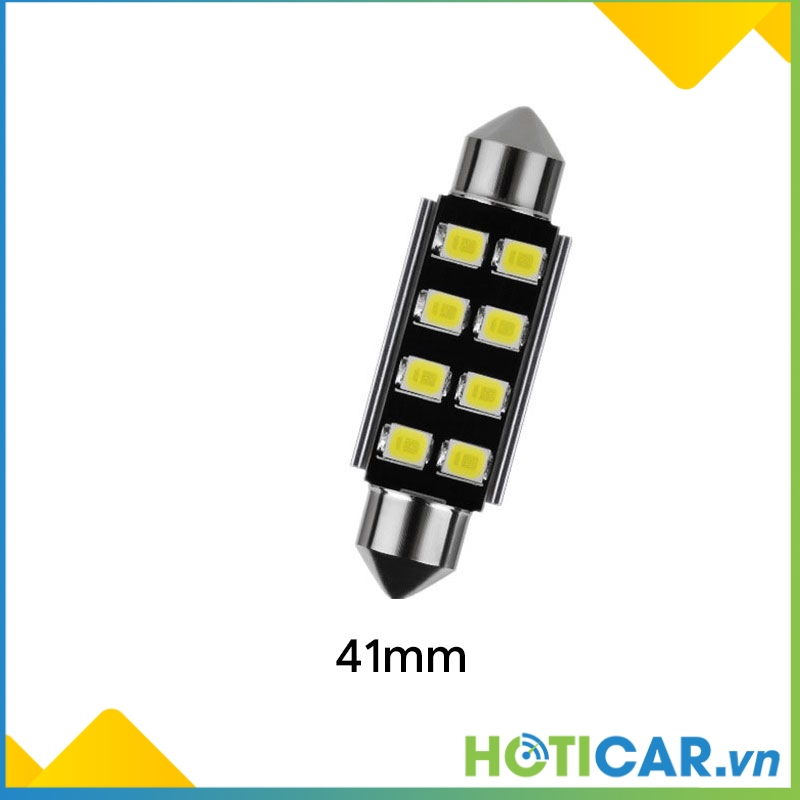 Hình ảnh Bóng LED trần, đọc sách, cốp, chip 2835 festoon F2835-8 kích thước 41mm