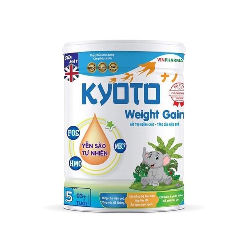 Sữa KYOTO Weight Gain 3+ 900g