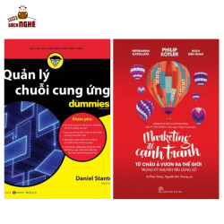 Combo 2 cuốn kỹ năng sống, hướng nghiệp: Quản Lý Chuỗi Cung Ứng For Dummies + Marketing Để Cạnh Tranh