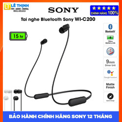 Tai nghe Bluetooth Sony WI-C200 – Hàng chính hãng