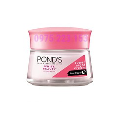 Kem dưỡng da trắng hồng rạng rỡ Ponds White Beauty Super Night Cream Ban Đêm 30gr Kem dưỡng da trắng hồng rạng rỡ Ponds White Beauty Super Night Cream Ban Đêm 30gr