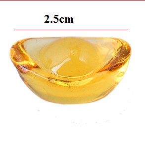 Hình ảnh Thỏi vàng PHA LÊ chiêu lộc 2.5/5cm