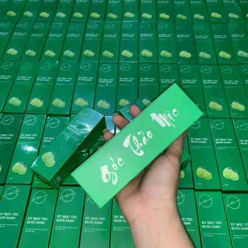 sỉ 10 chai xịt mọc tóc bưởi xanh