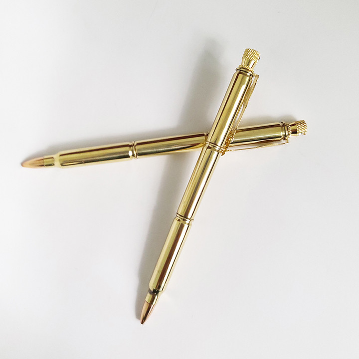 Bút vỏ đạn ngòi bi dễ dàng thay thế, quà tặng dân văn phòng, giáo viên, sinh