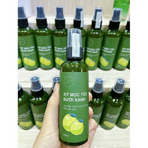 sỉ 10 chai xịt mọc tóc bưởi xanh