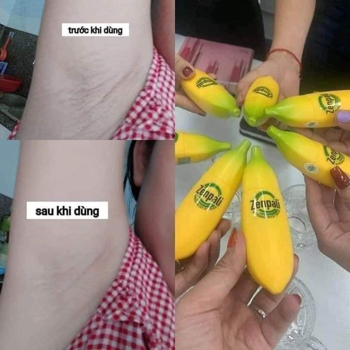 Chuối thải chì, trị thâm Detox zenpali