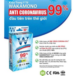 >> BÁO GIÁ Khẩu Trang Wakamono Giá Bán | Shopee Lazada Sendo Tiki mới nhất 40 khẩu trang wakamono kháng khuẩn 99% mua ngay nhận ưu đãi