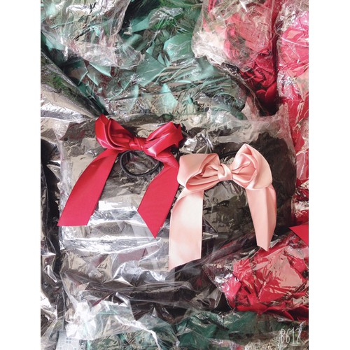 Dây buộc tóc nơ to dày