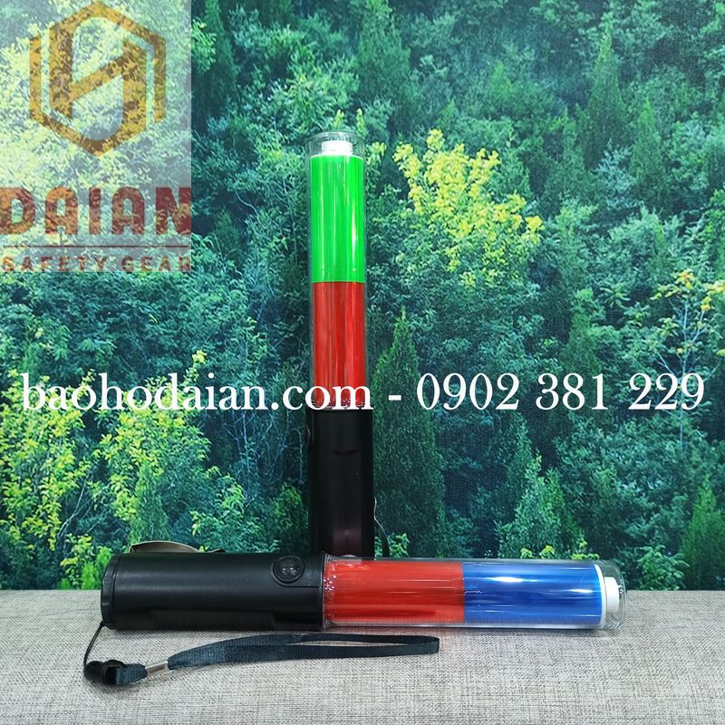 Hình ảnh GIẢM GIÁ - Gậy chỉ huy giao thông, đèn cảnh báo, đèn sự kiện 2 màu - hình thật Hình ảnh GIẢM GIÁ - Gậy chỉ huy giao thông, đèn cảnh báo, đèn sự kiện 2 màu - hình thật