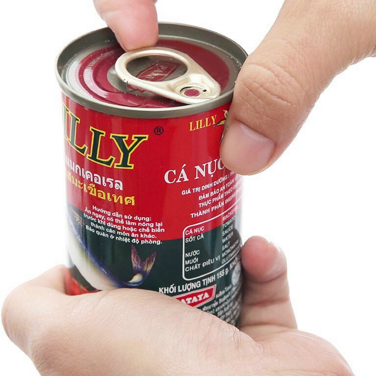 Cá nục sốt cà Lilly ( có cả  hộp cá nục và cá ngừ sốt)