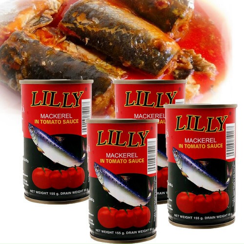 Cá nục sốt cà Lilly ( có cả  hộp cá nục và cá ngừ sốt)
