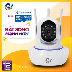 Camera Wifi Full HD 1080P Carecam Tặng Thẻ 64g