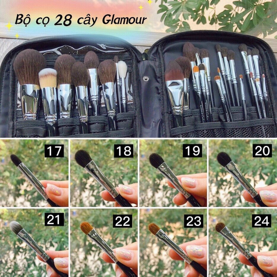 Bộ cọ CELIN 28 cây - Cải tiến 2021